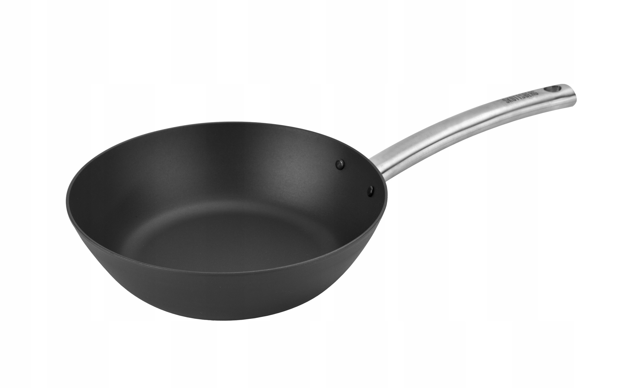 Wok Panvica oceľová 24 cm Skottsberg carbon steel 2 L