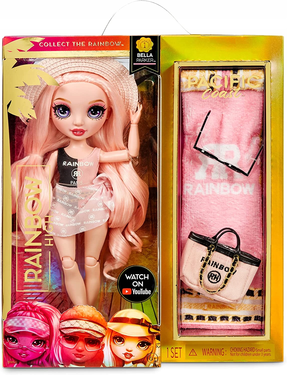 

Rainbow High Modna lalka Bella Parker 578352
