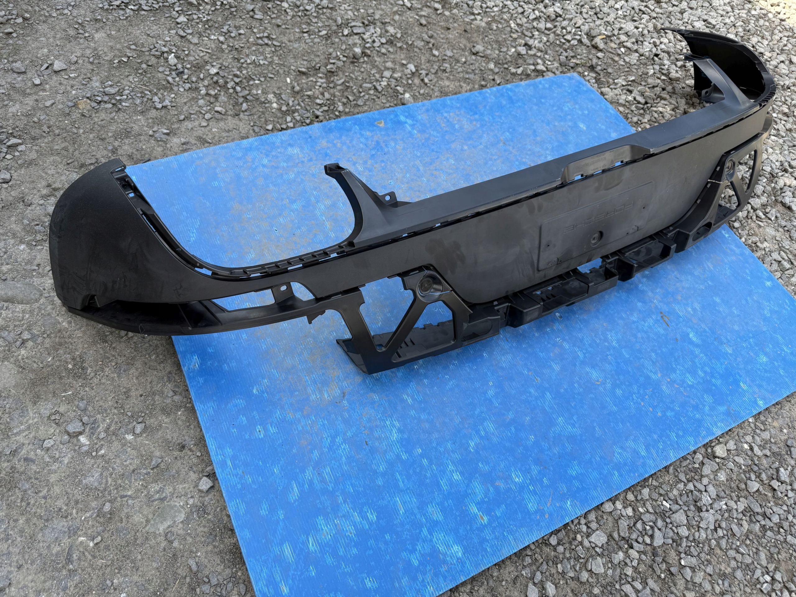 SPOILER der Stoßstange heck PORSCHE MACAN 2014R->