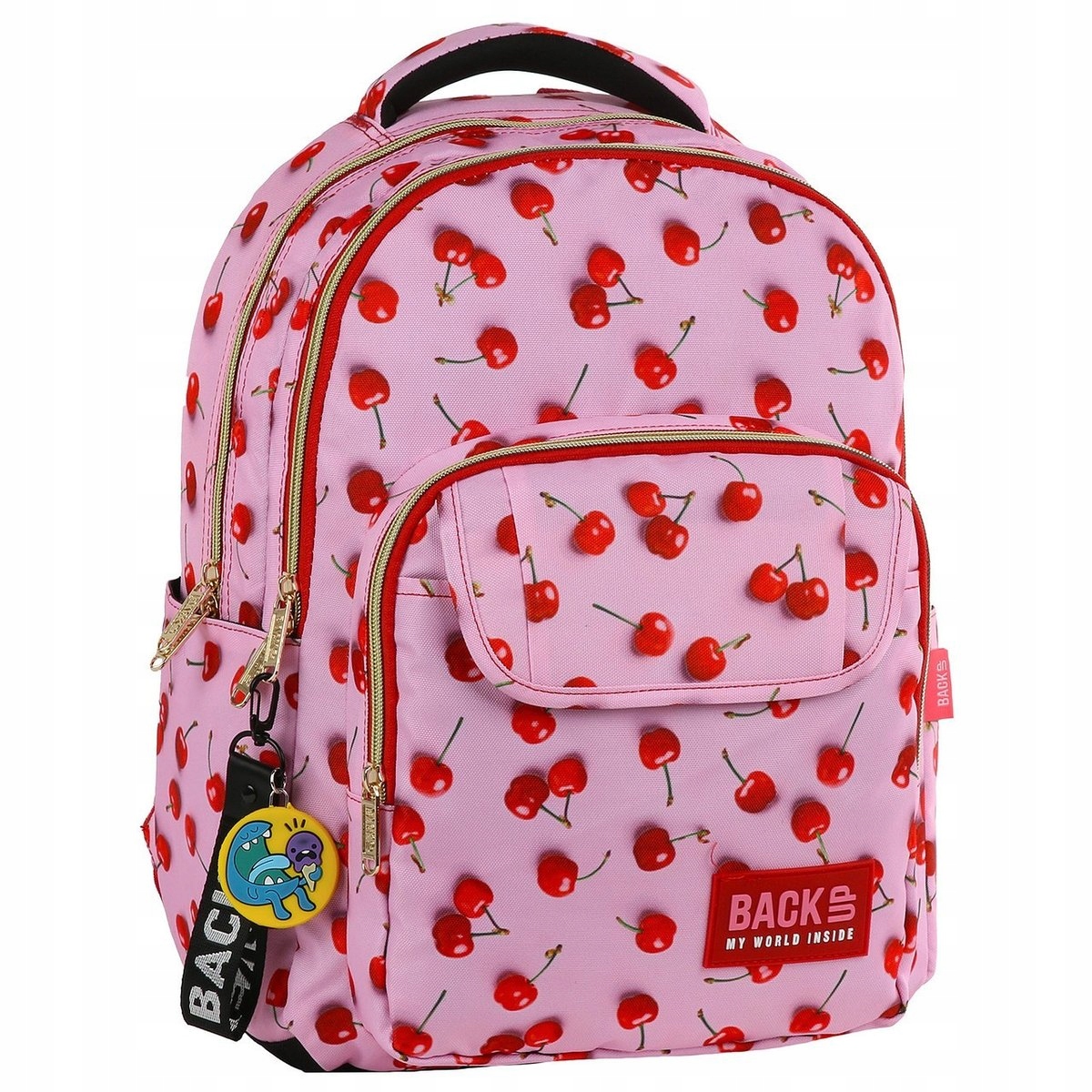 

Plecak szkolny wiśnie wiśnia wisienki cherry