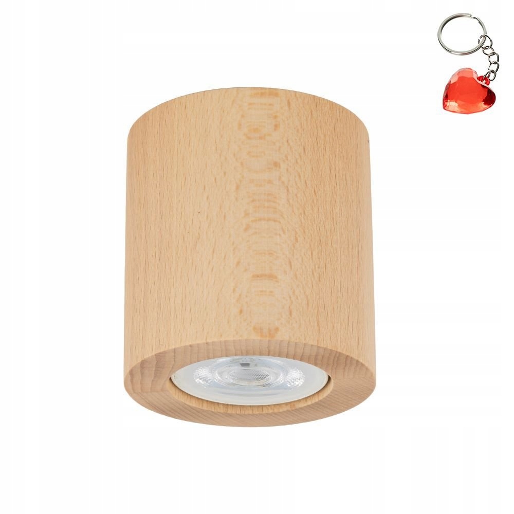 Nástěnné svítidlo bodové Eve Wood Buk 10121 Tk Lighting