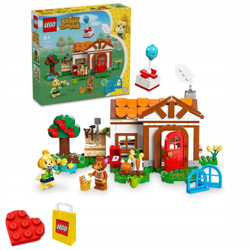 Hra Lego 77049 Lego Animal Crossing Návštěva Isabelle