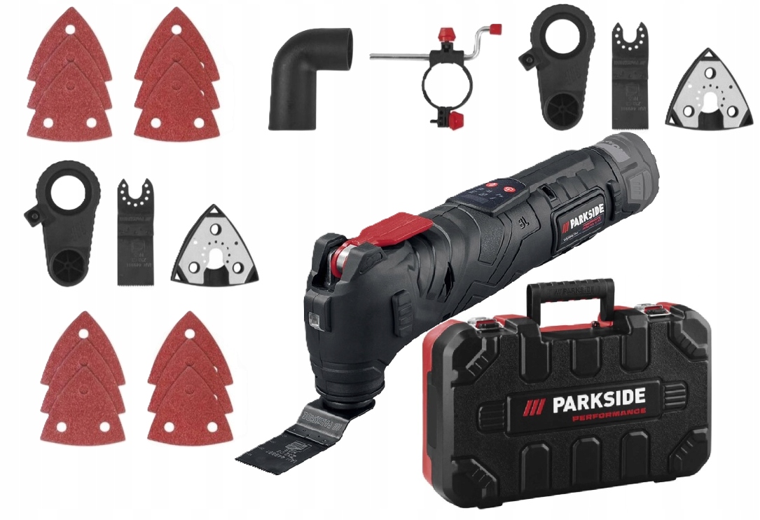 Parkside Performance Multinarzędzie akumulatorowe 12V Ppmfwa 12 A1 Walizka