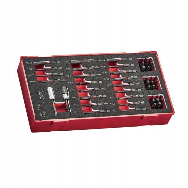 Teng Tools Sada Šroubovacích Hrotů 1/4", 50 Ks