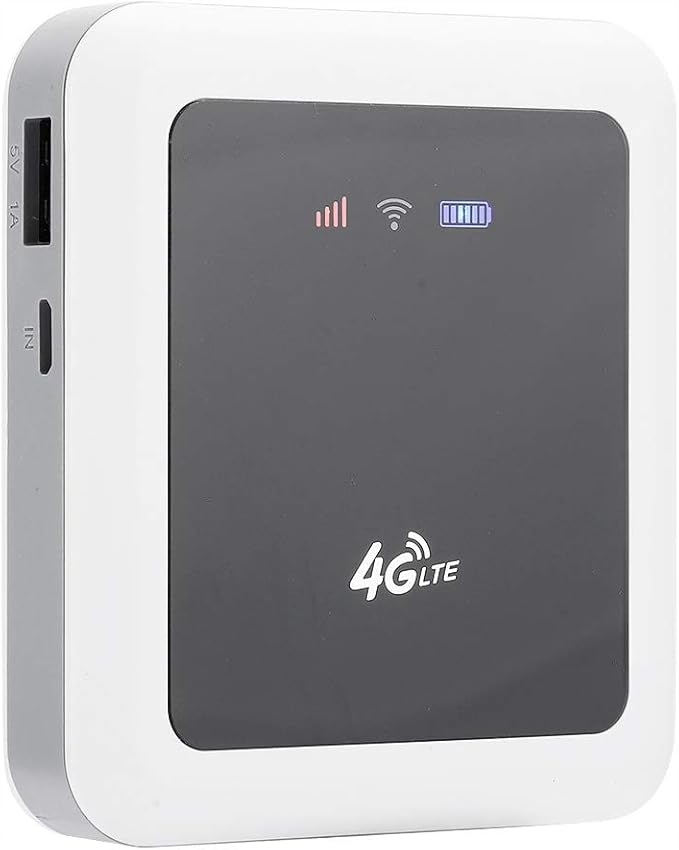 Topiky Router WiFi Wireless 4G LTE - przenośny hotspot 2,4 GHz 150 Mb/s