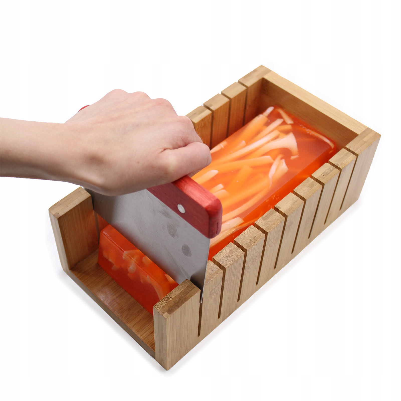 Krajalnica do mydła bazy mydlanej z dwoma nożami Marka inna marka