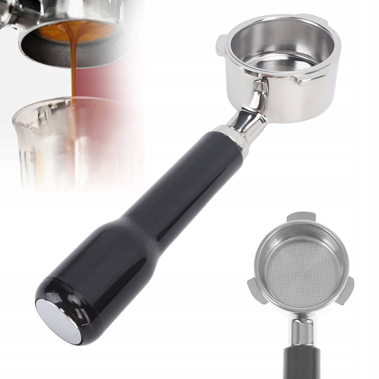 Levně Kolba na espresso 54 mm bez dna pro espresso Sage/Breville Barista Series