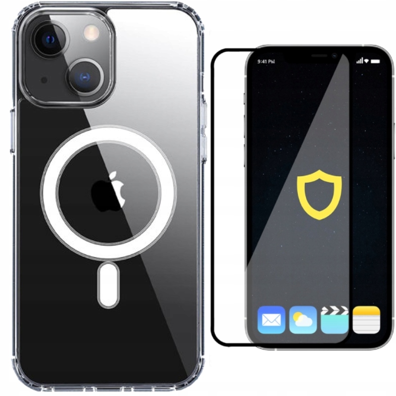 

Etui Case Clear Magsafe Do Iphone 13 Szkło