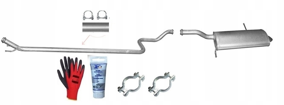 Citroen C4 Grand Picasso 1.6 HDi 81kW (2006-2/2010) Tlumič Trubka bonus