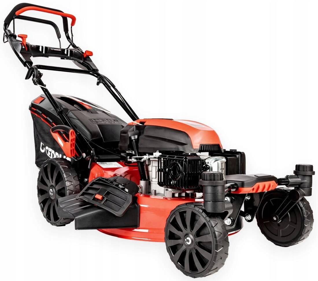 Kosiarka Spalinowa Z Napędem 51cm Skrętne Koła Cedrus KS51S-ZT
