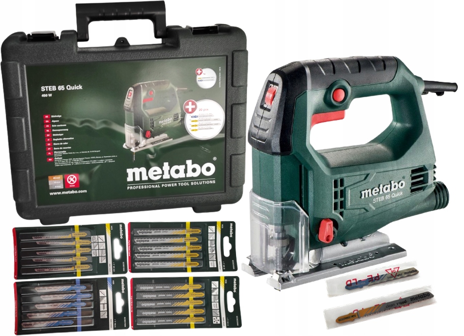 

Wyrzynarka Metabo Steb 65 Quick Set brzeszczoty