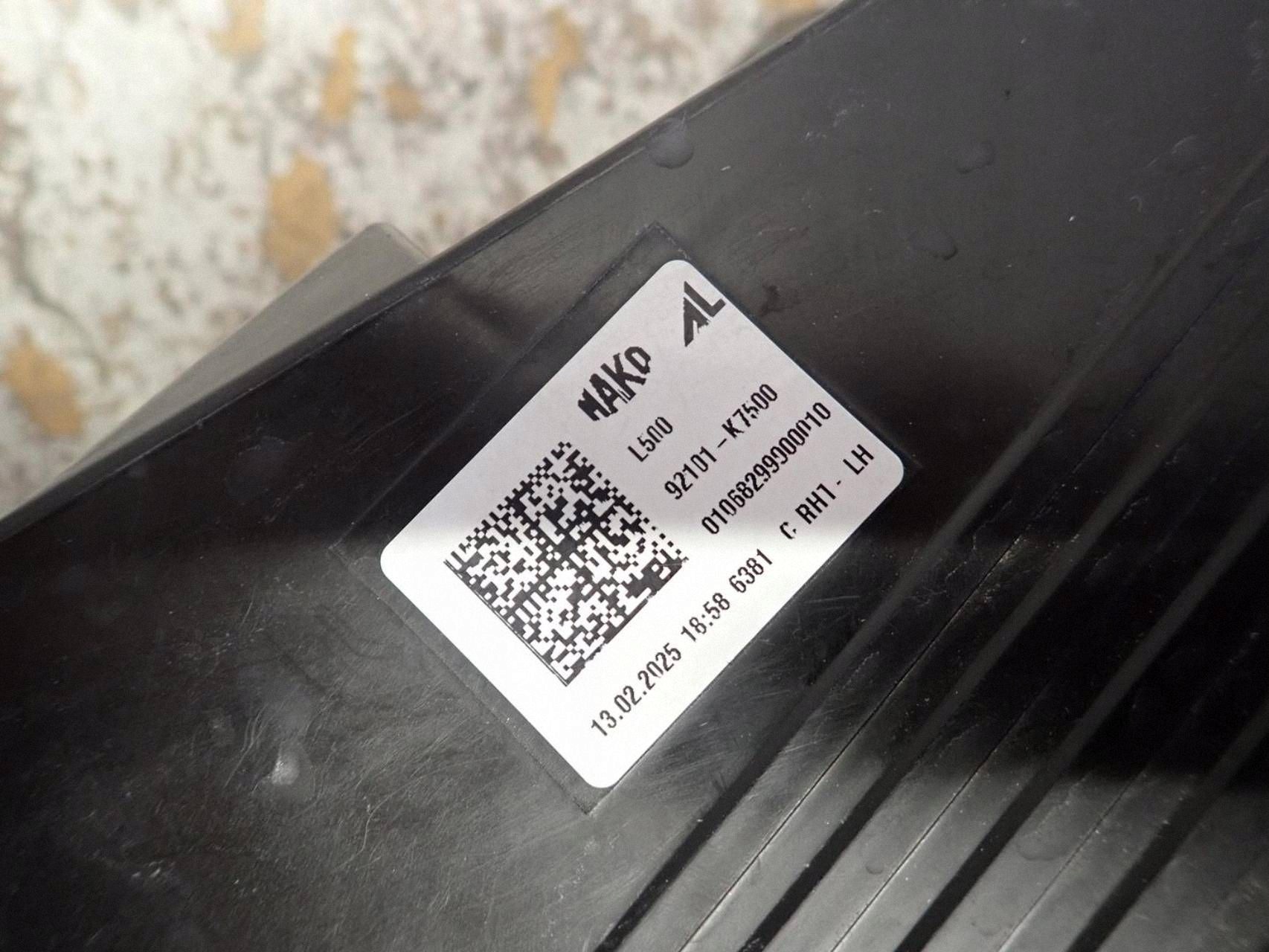 light front front left HYUNDAI I10 III 2019- 92101-K7500