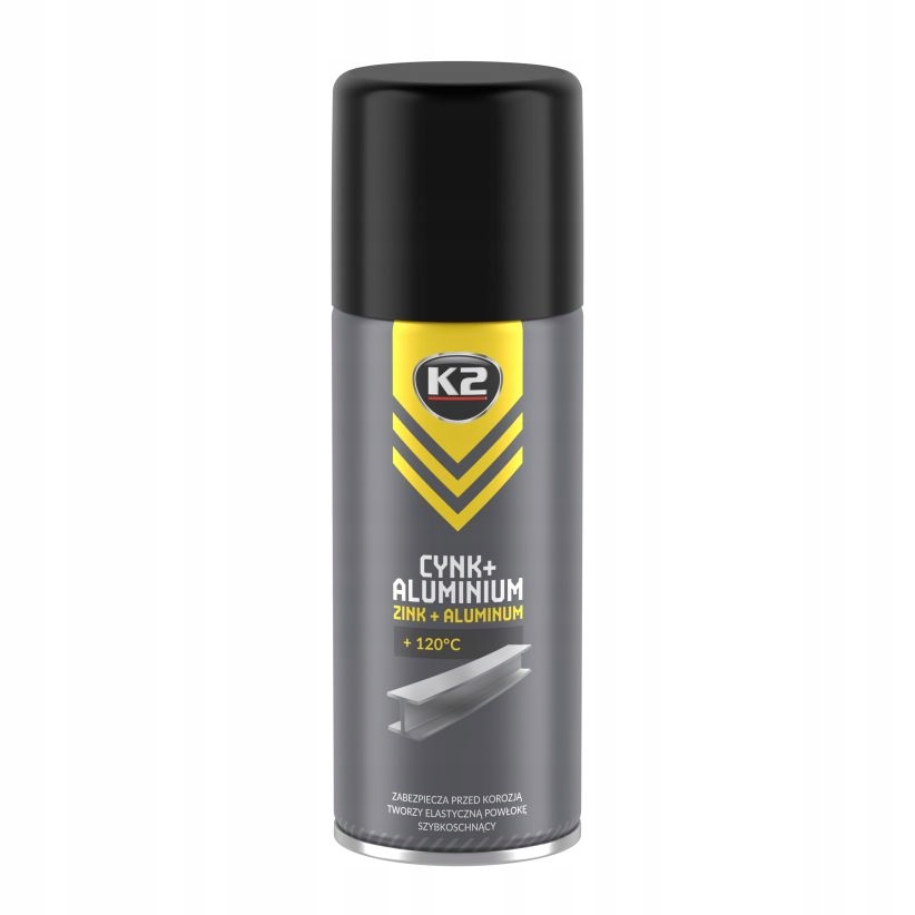 K2 Cynk+ Aluminium 400ML Zabezpiecza Przed Korozją