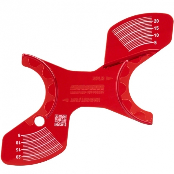 

Sram przymiar regulacji przerzutki Axs 26-44T