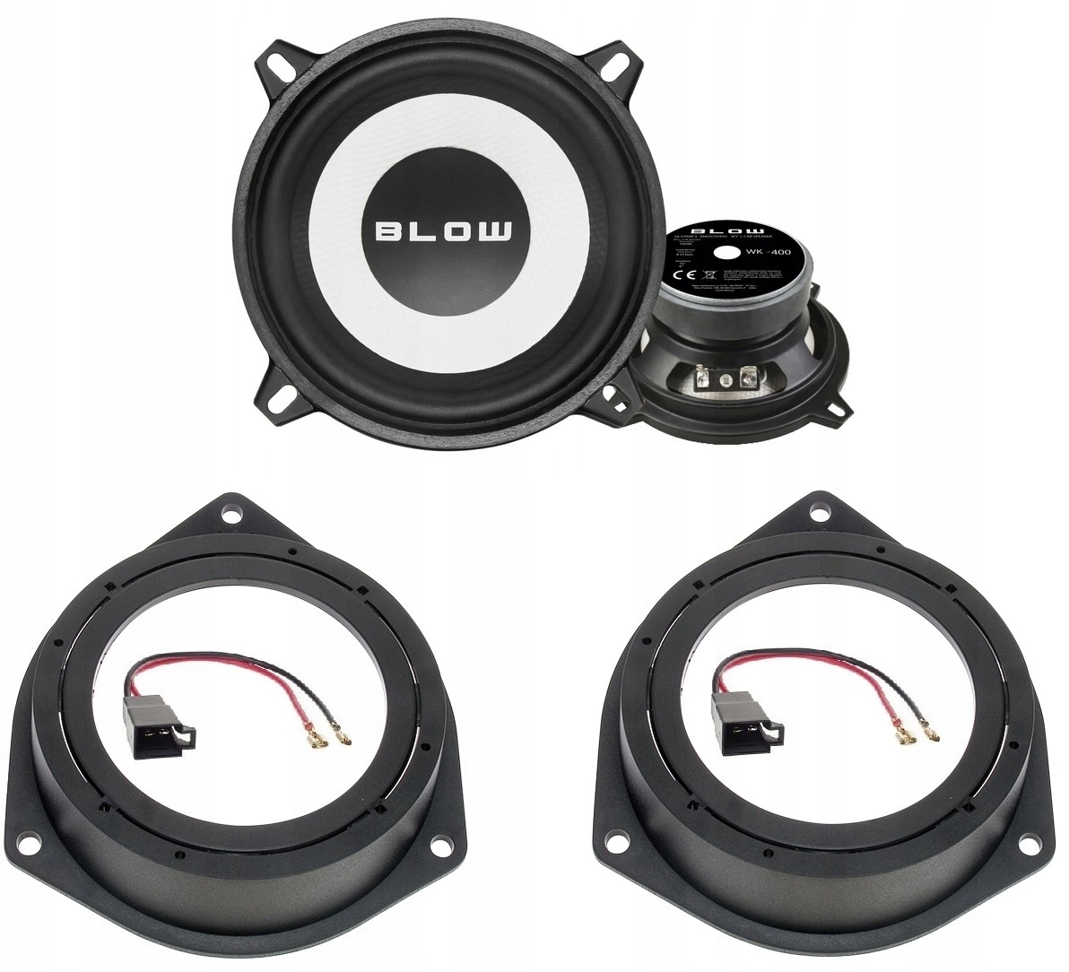 Blow WK400 reproduktor vzdálenost 10 cm 100 mm Opel Corsa D Astra H zadní