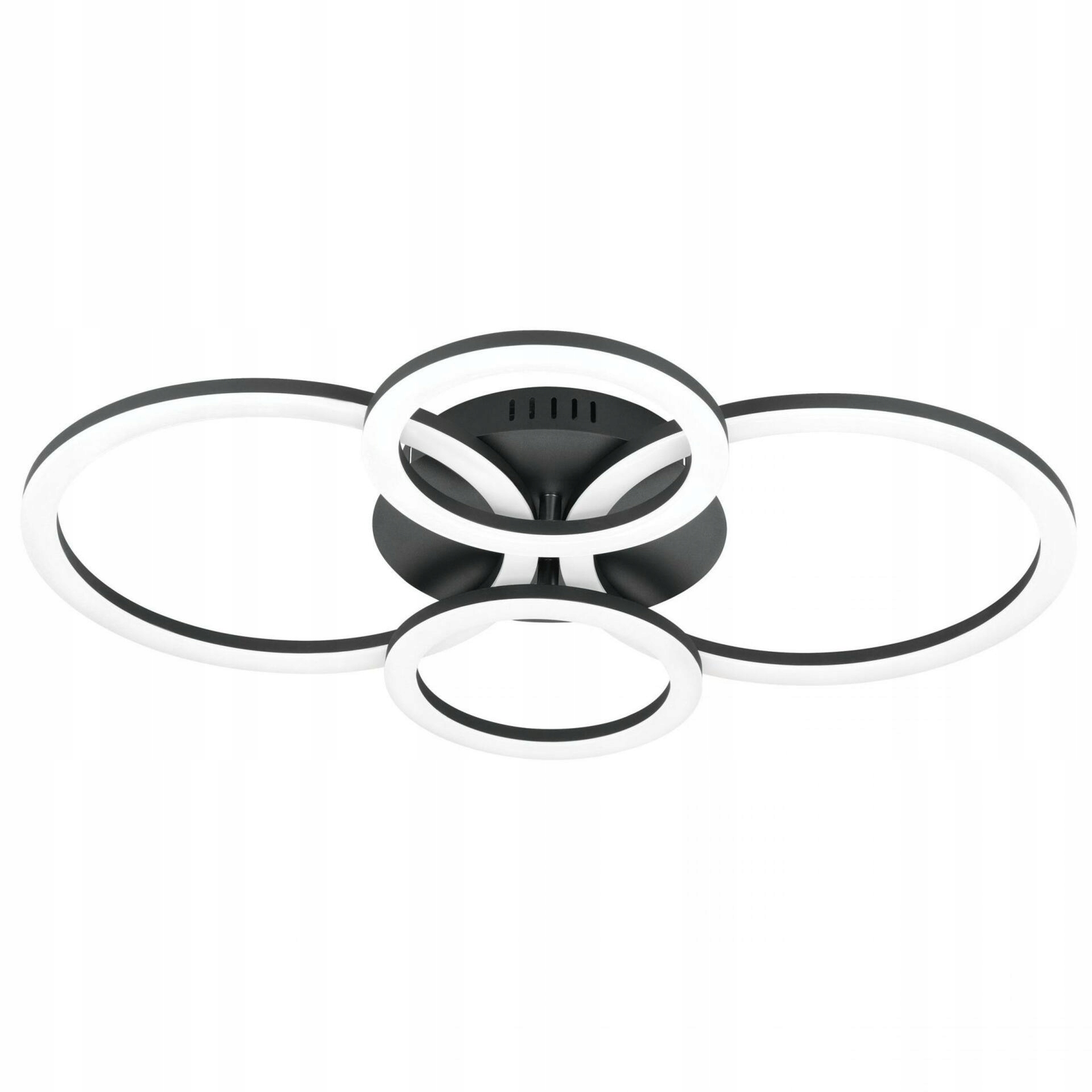 Led stropné svietidlo Eglo Parrapos-z 41W 5800lm čierne Smart