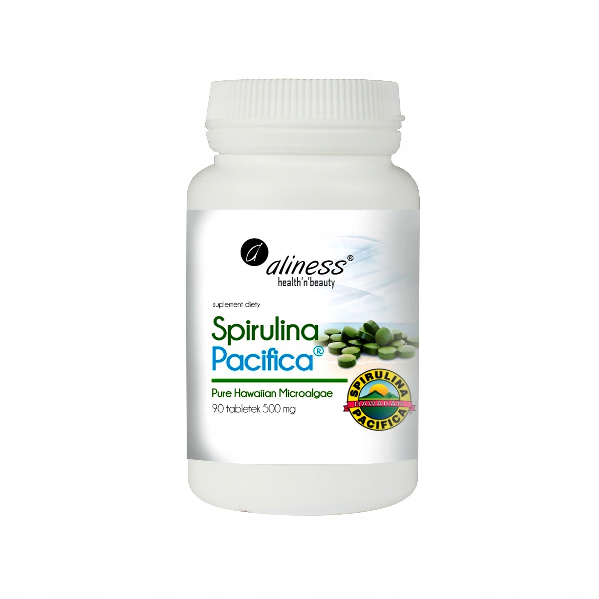 Aliness Spirulina Hawajska Pacifica 90kaps NATURAL 11329225587 Allegro.pl