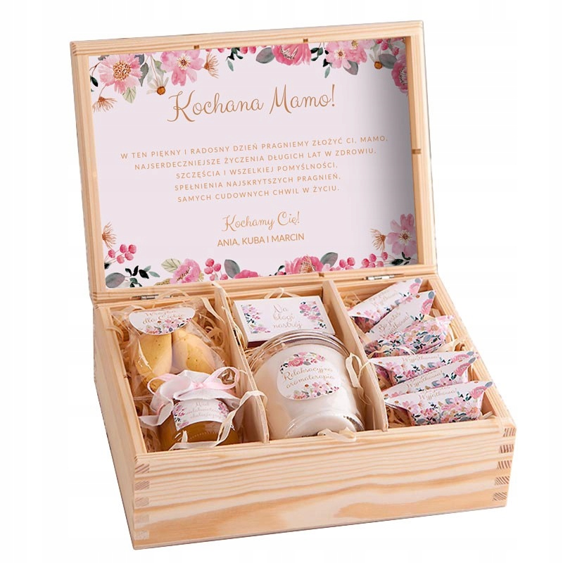 

Prezent dla Mamy Z Podpisem Słodka Aromaterapia