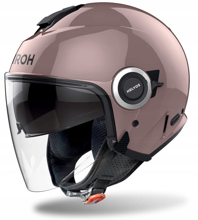 Airoh Helyos Color Metallic Rose Motocyklová Prilba Otvorená Ružová