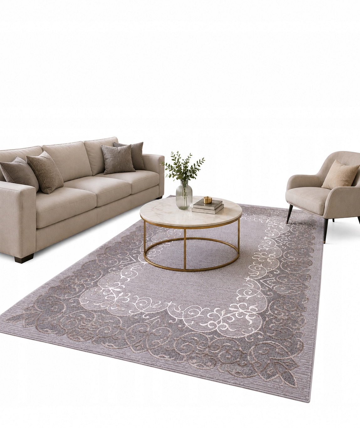 Dywan Do Salonu Duży Dywan Do Sypialni 230X160 Nowoczesny Miękki Gloss