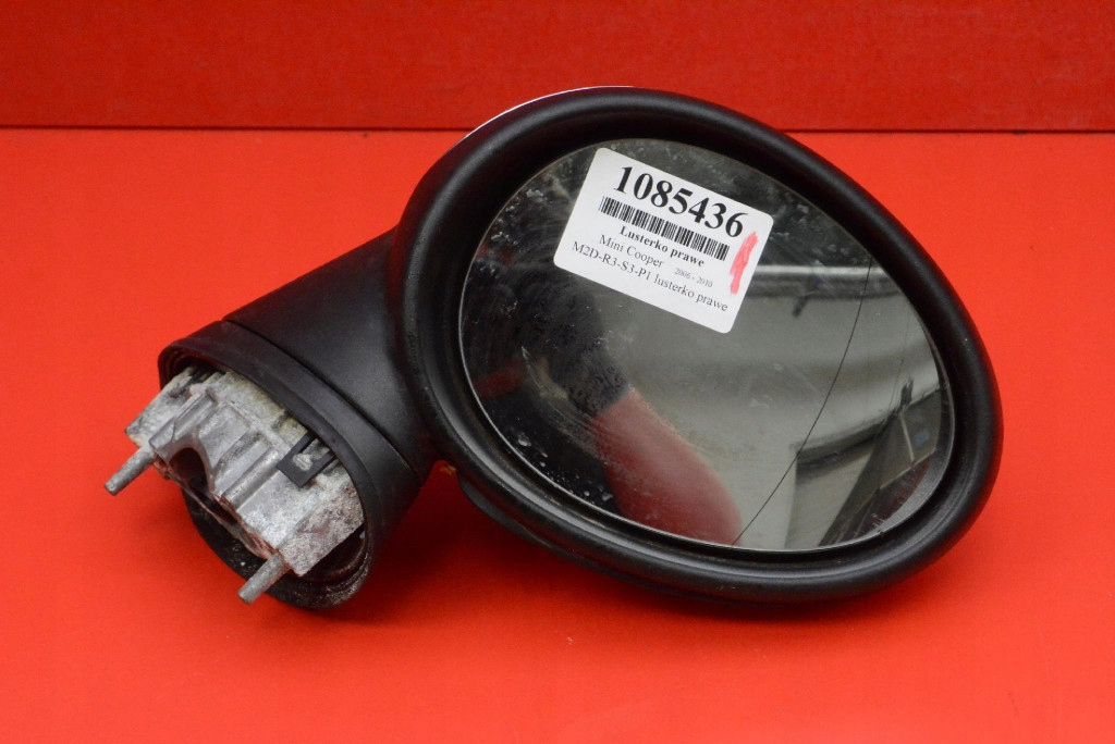 mirror right CHROM EU MINI COOPER ONE R56 06-10 3 PIN