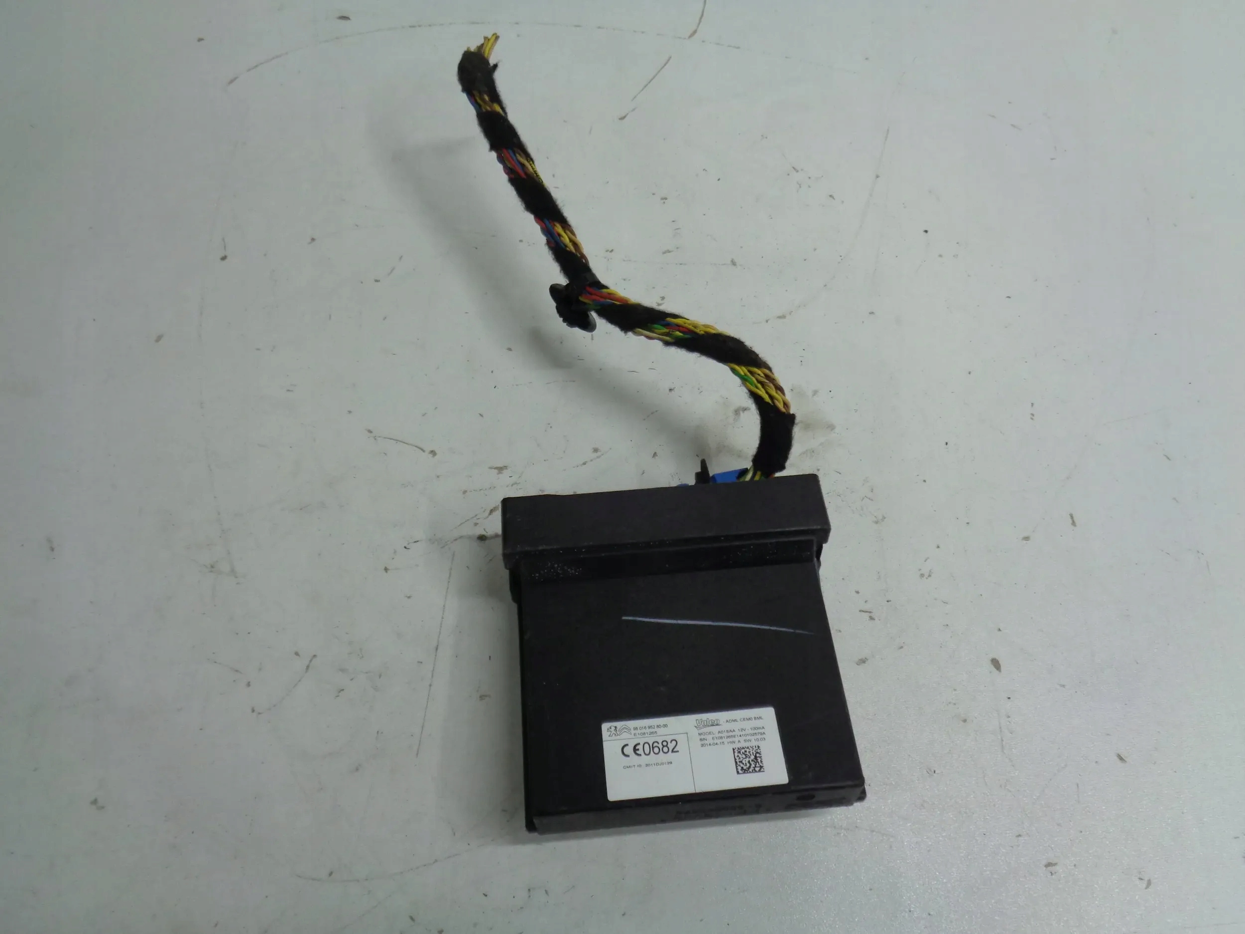 PEUGEOT 508 CITROEN DS5 MODULE CONTROL UNIT ECU 9801692580