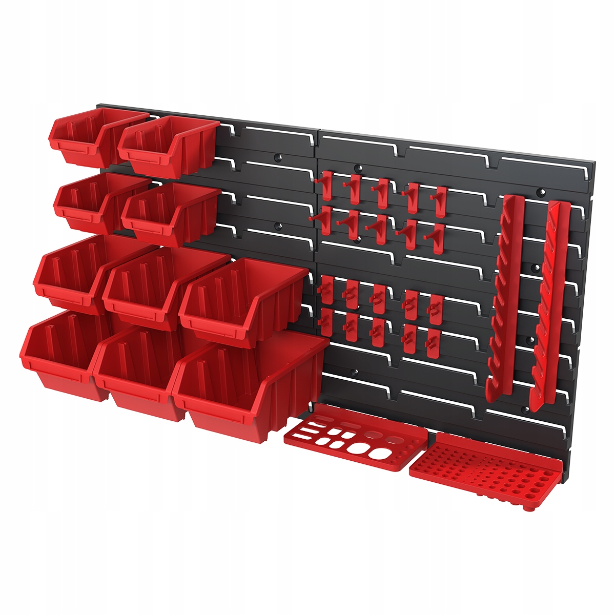 Płyta warsztatowa z pojemnikami Qbrick Regular Fixing Wall Set 5