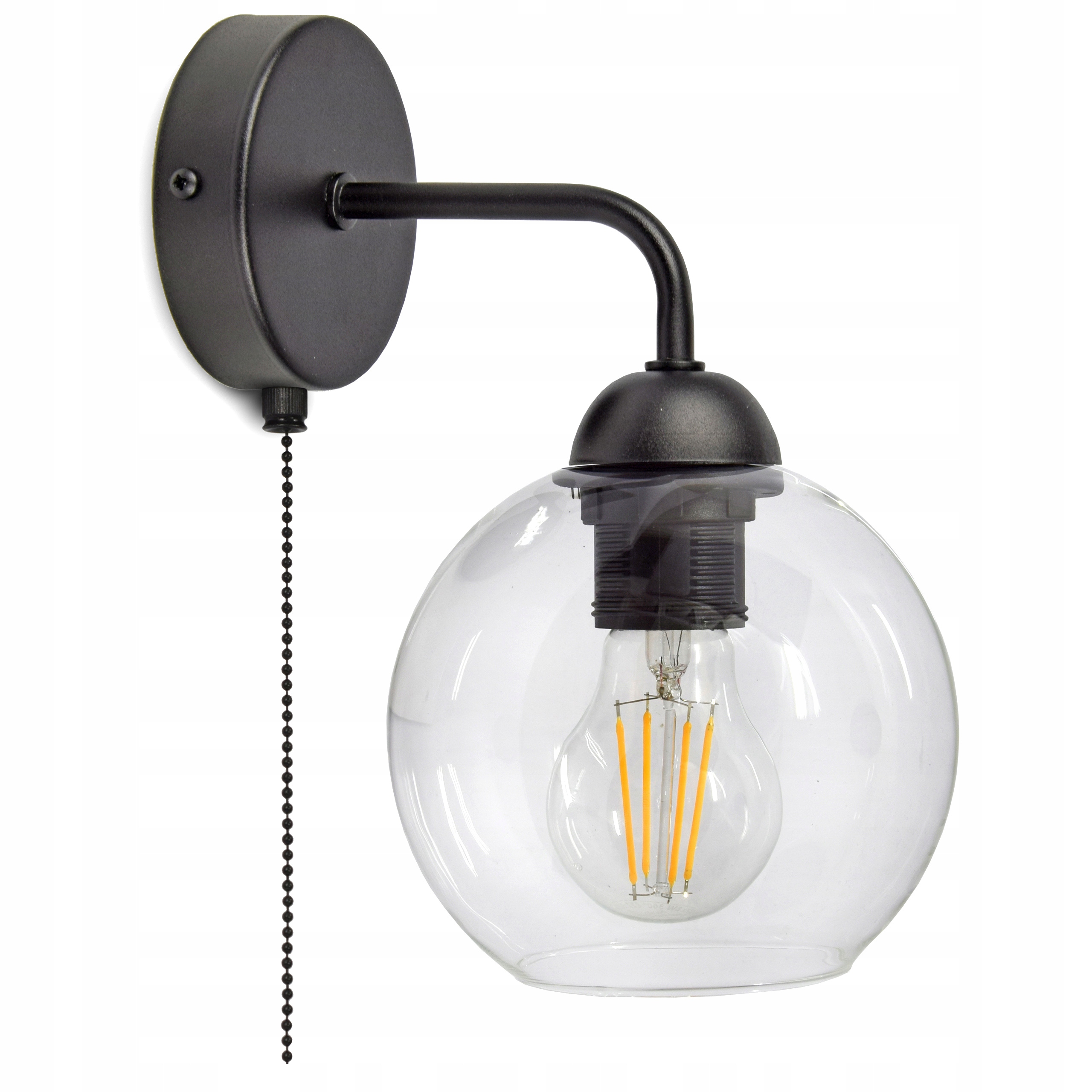 

Kinkiet Lampa Ścienna Szklana Geometryczne