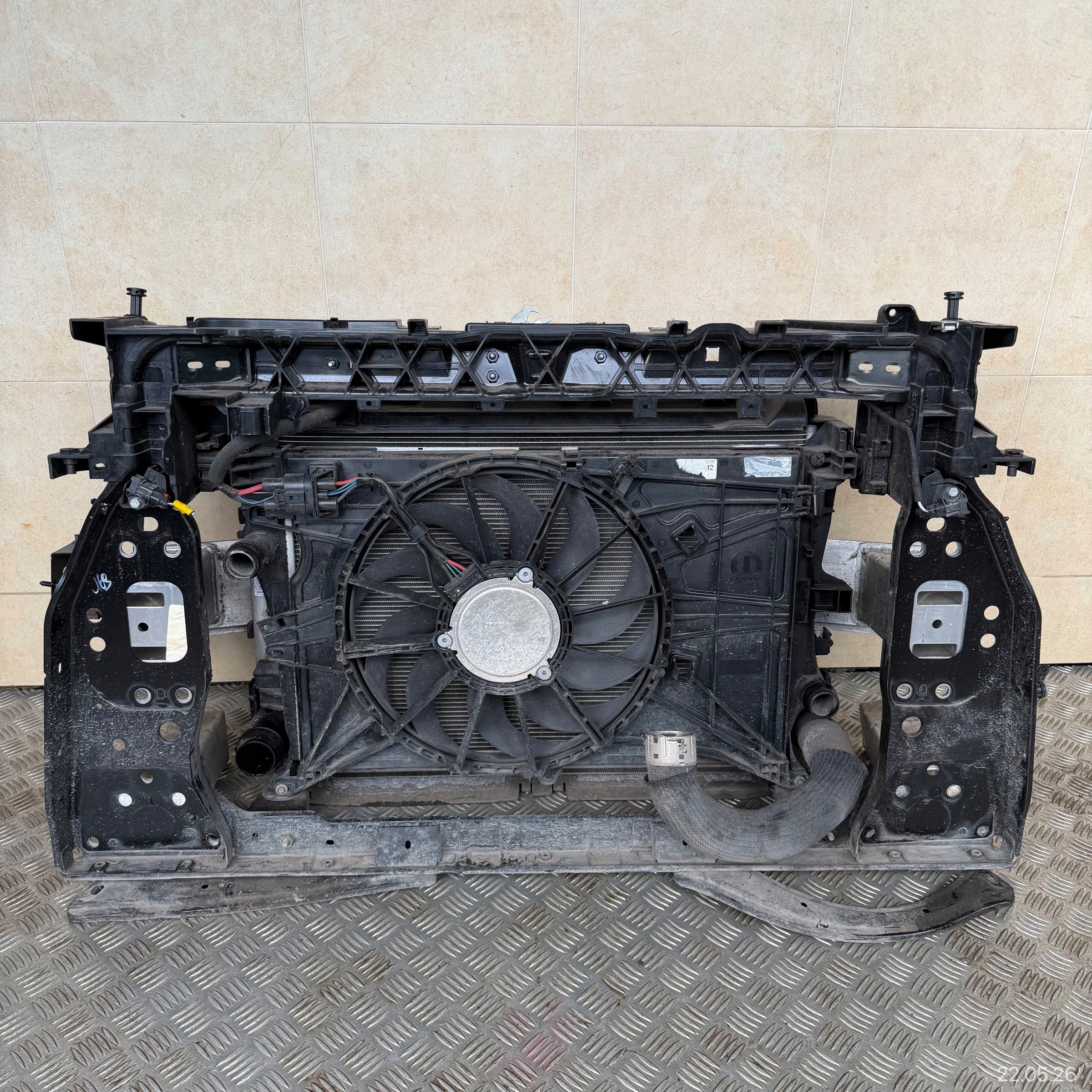 support panel for radiators complete JEEP COMPASS II LIFT 2021 ROK 1.6 MJ