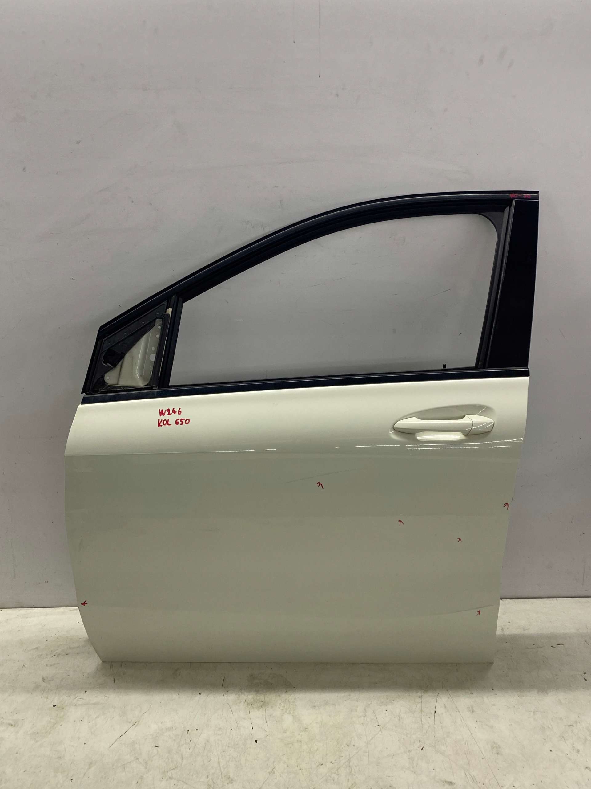 door left front left front MERCEDES B-KLASA W246 (2011-2014) colour 650