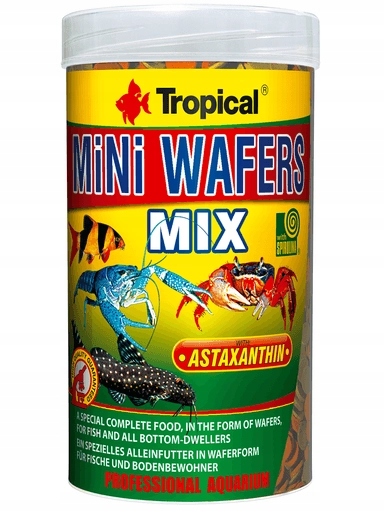 Levně 2x Tropical Mini Wafers Mix 250 ml