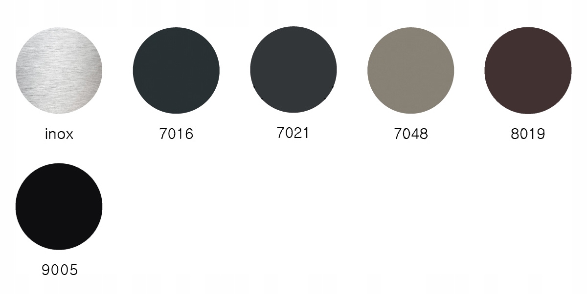 Skrzynka na listy z dzwonkiem, maskownicą SDG JONIEC RAL7016 Kod producenta JONIEC SDG kolory