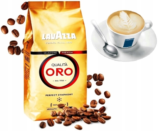 Levně Italská Originální Káva Lavazza Qualita Oro Selezione 100% Arabica Zrno 1kg