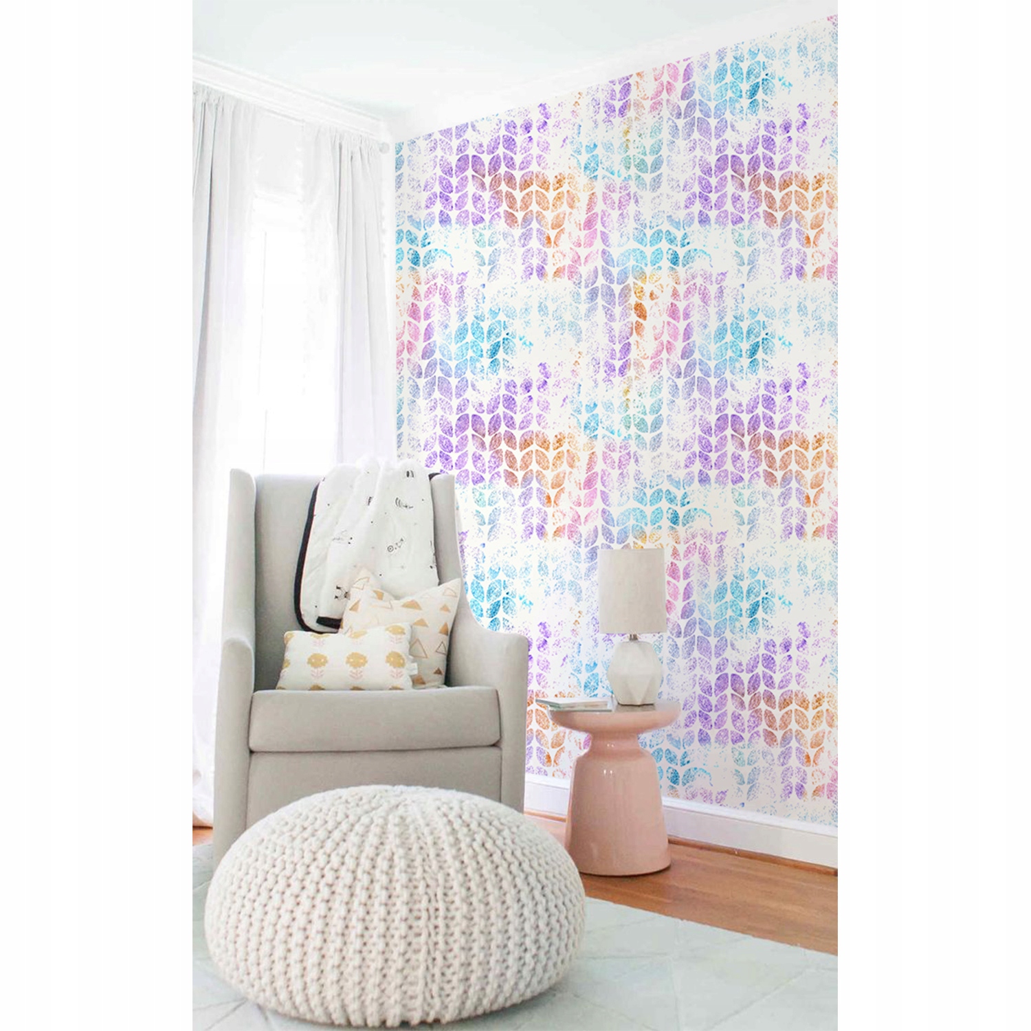 

Fototapeta na ścianę Opalizujące pastele 250x250cm