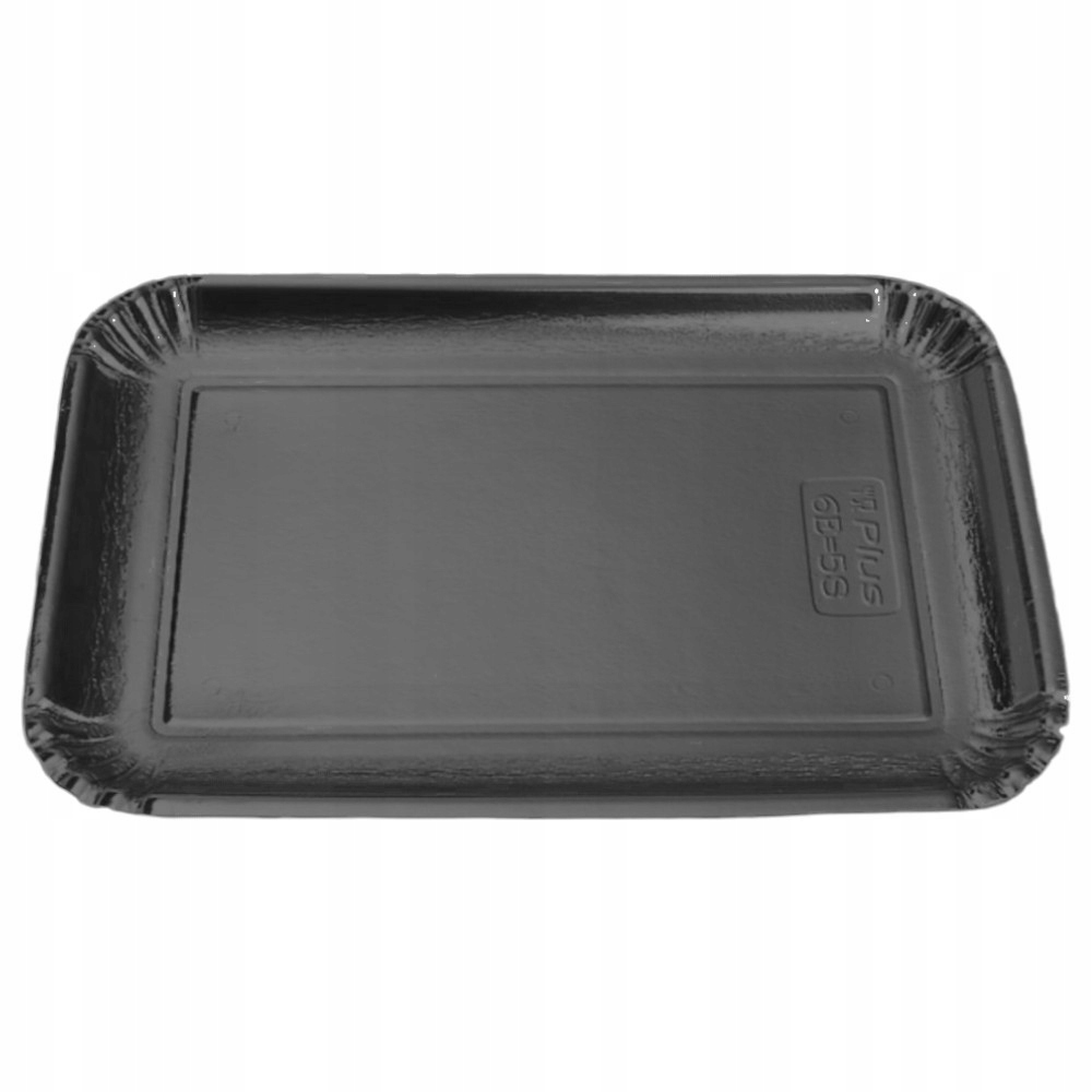 Tacka pod ciasto 54x38cm czarna 50szt