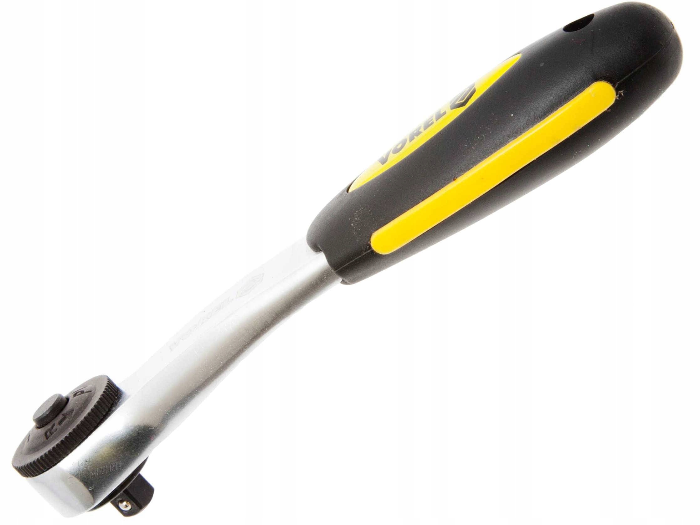 

Vorel Grzechotka Wygięta 1/4" Cr-v 150MM