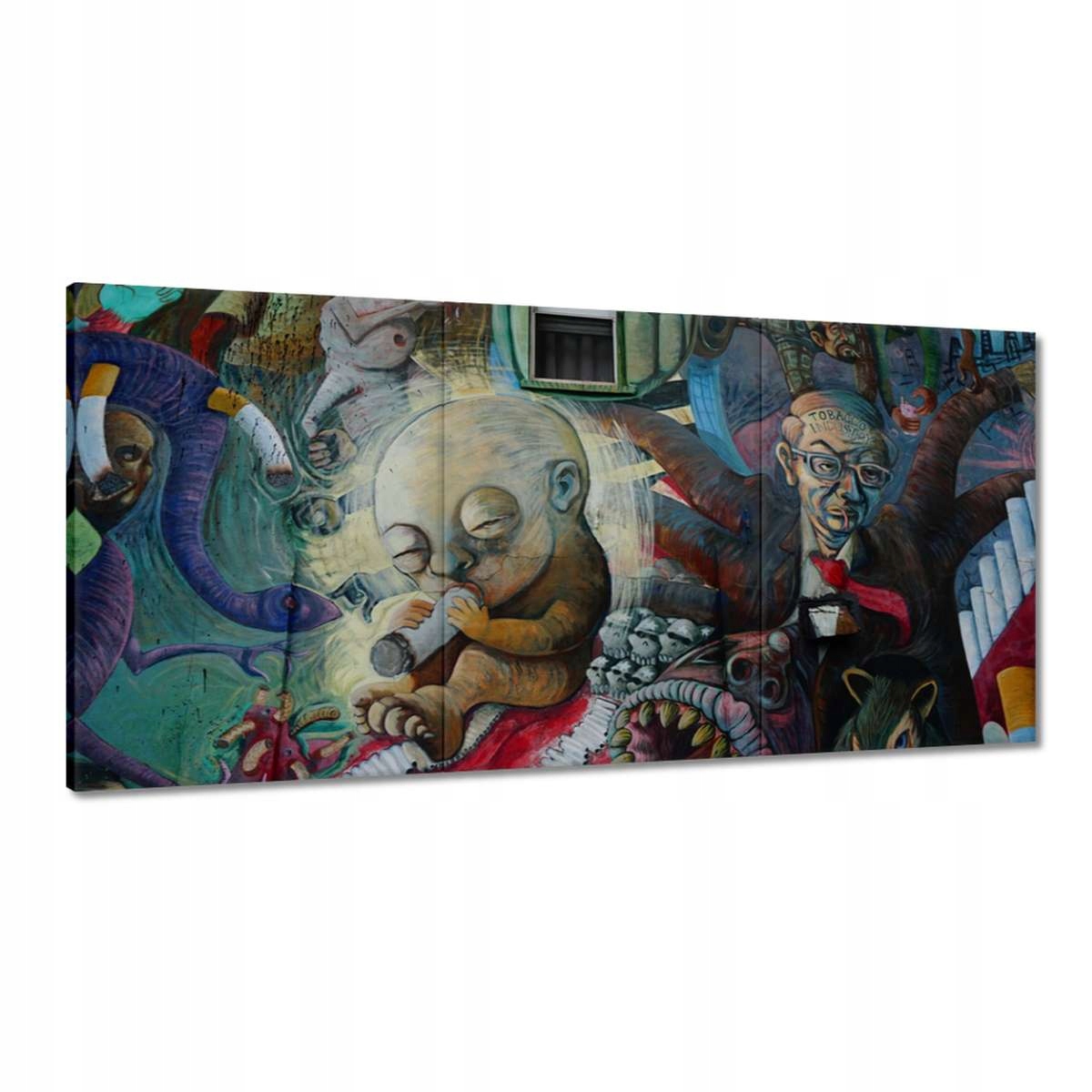 Obrazy 180x90 Graffiti Pouliční umění
