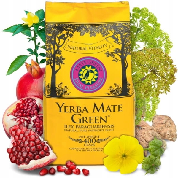 Levně Yerba Mate Green Dual Pleasure 400 g