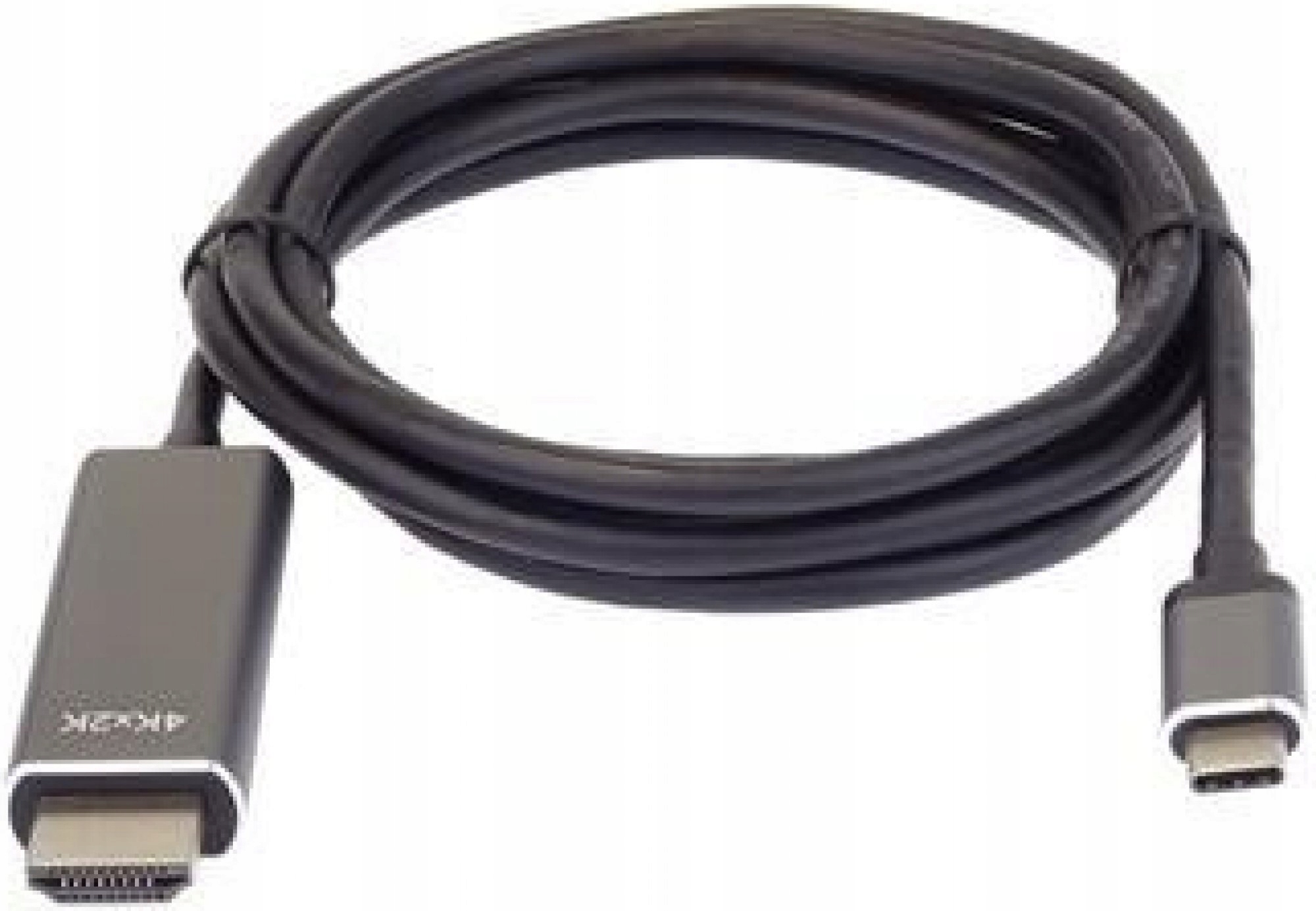 Premiumcord Kabel Przewód Hdmi 2.0-USB 3.1 Typ C 1,8m 4Kx2K 60Hz Aluminiowe
