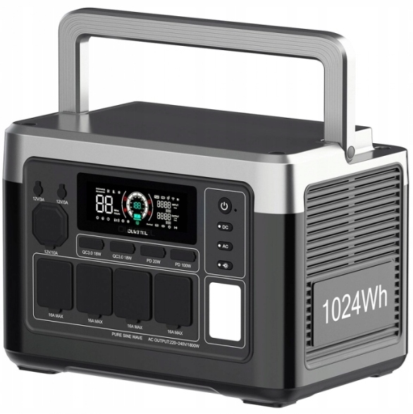 Přenosná napájecí stanice Oukitel P1000 Plus 1800 W 1024 Wh