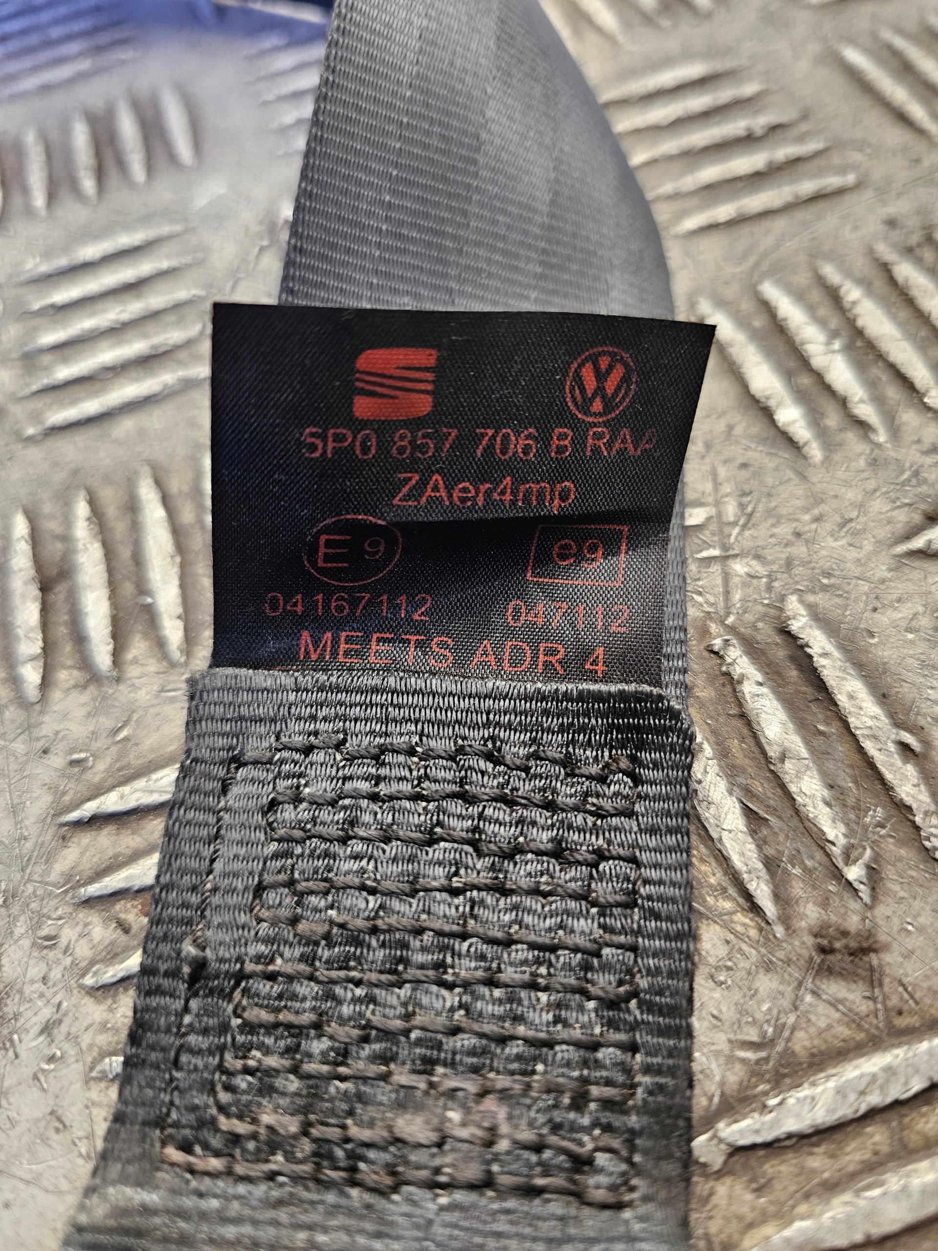 SEAT ALTEA Gurten Sicherheits rechts 5P0857706B
