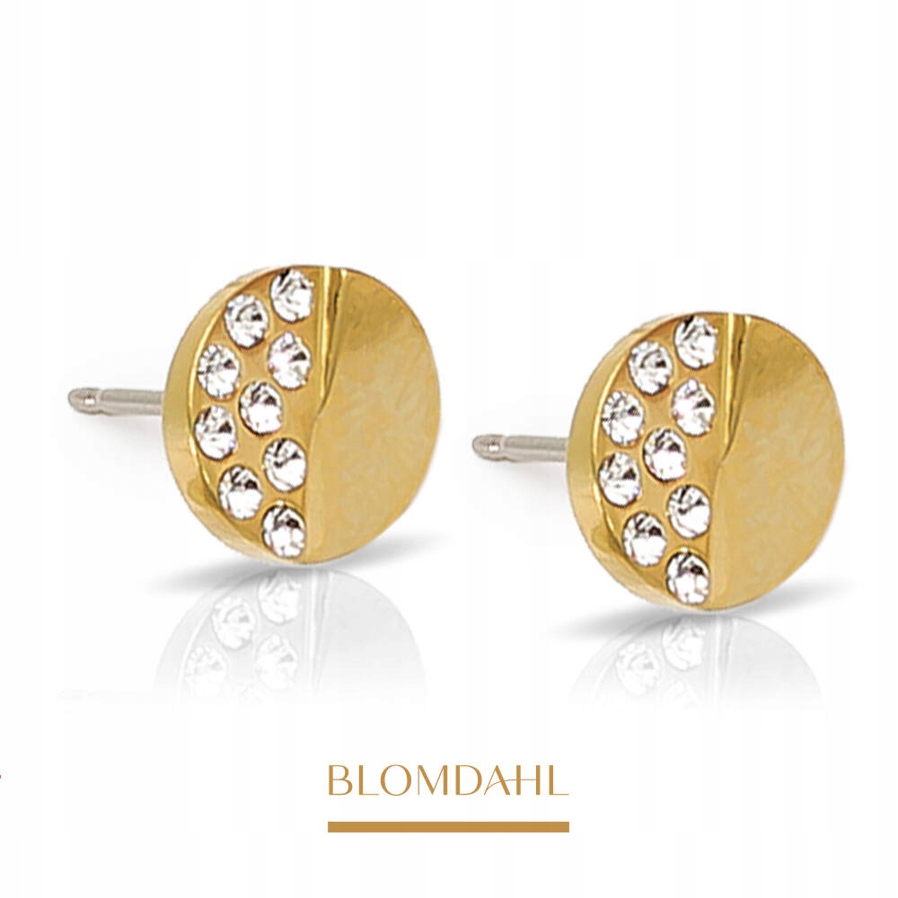 Hypoalergenní Náušnice Blomdahl Brilliance Split Crystal 8 mm