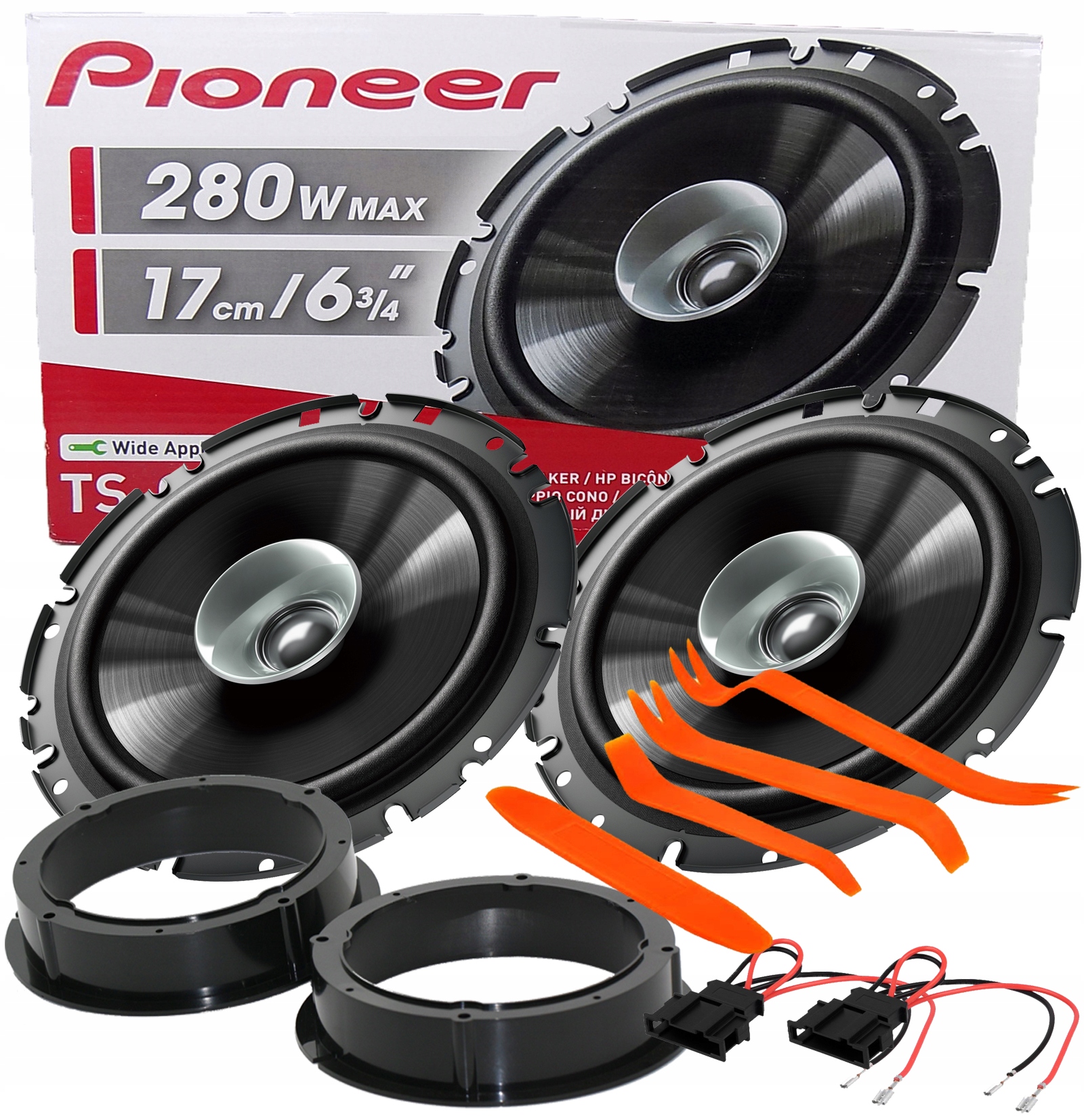 Pioneer колонки VW GOLF 4 5 6 PASSAT B5 спереди и сзади