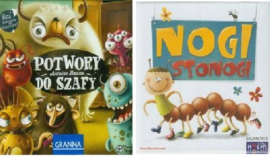 Potwory do szafy Nogi Stonogi