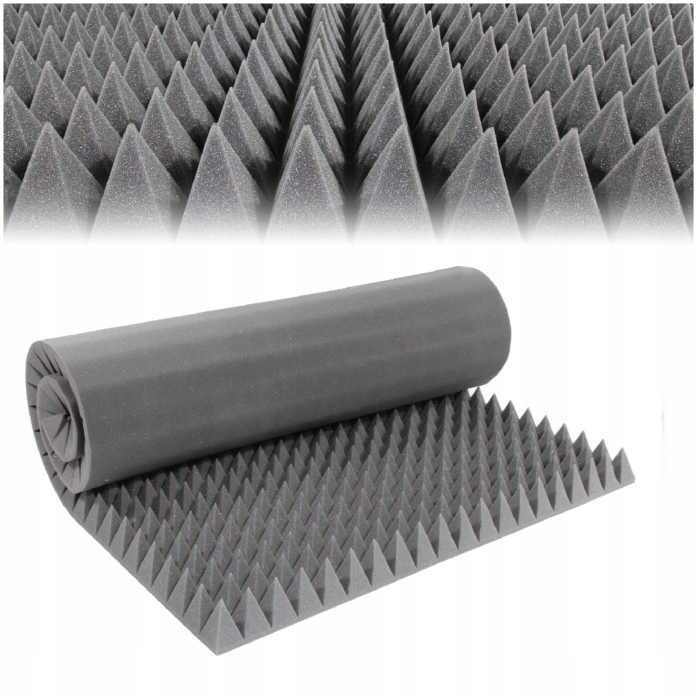 

Pianka akustyczna piramidka mata wygłuszająca 8 cm