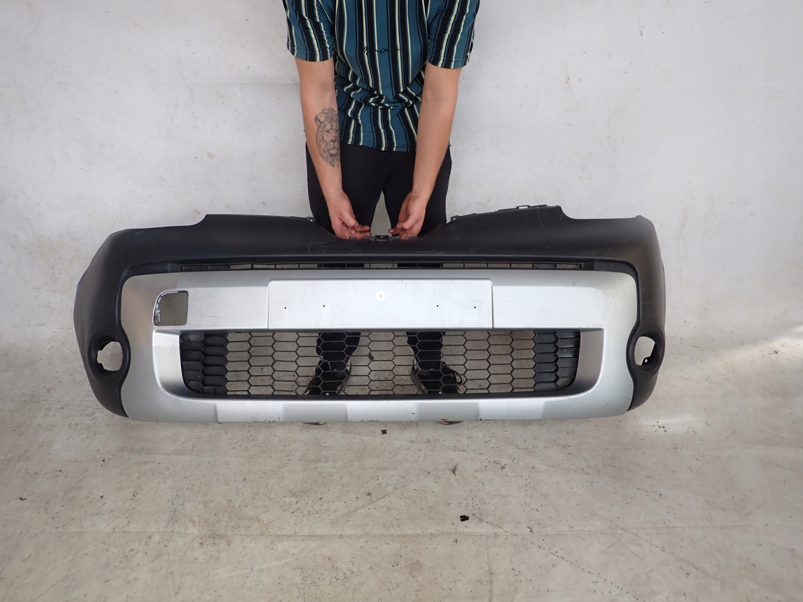 RENAULT KANGOO 2 II LIFT 13-> BE POP bumper front front for fog lights