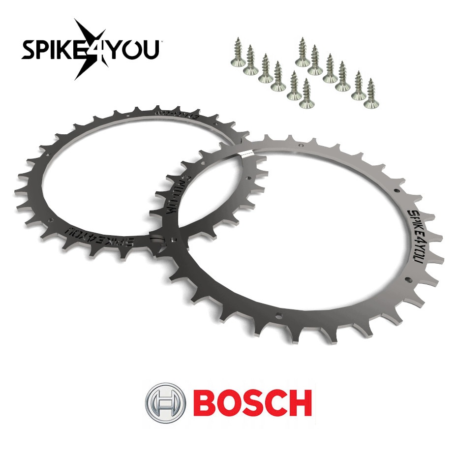 OB15 Hroty pro robotickou sekačku Bosch Intego nerezová ocel 3 mm