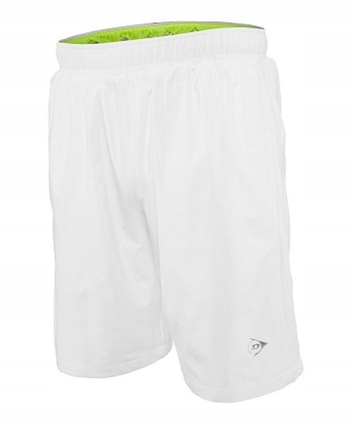 Spodenki Męskie Tenisowe Dunlop Club Woven Short Men White L