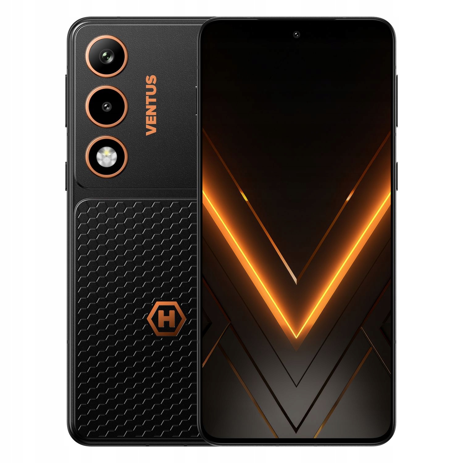 Smartfon Hammer Ventus 5G 8/256GB 5000 mAh IP69 Dotykowy Czarny 6,77"