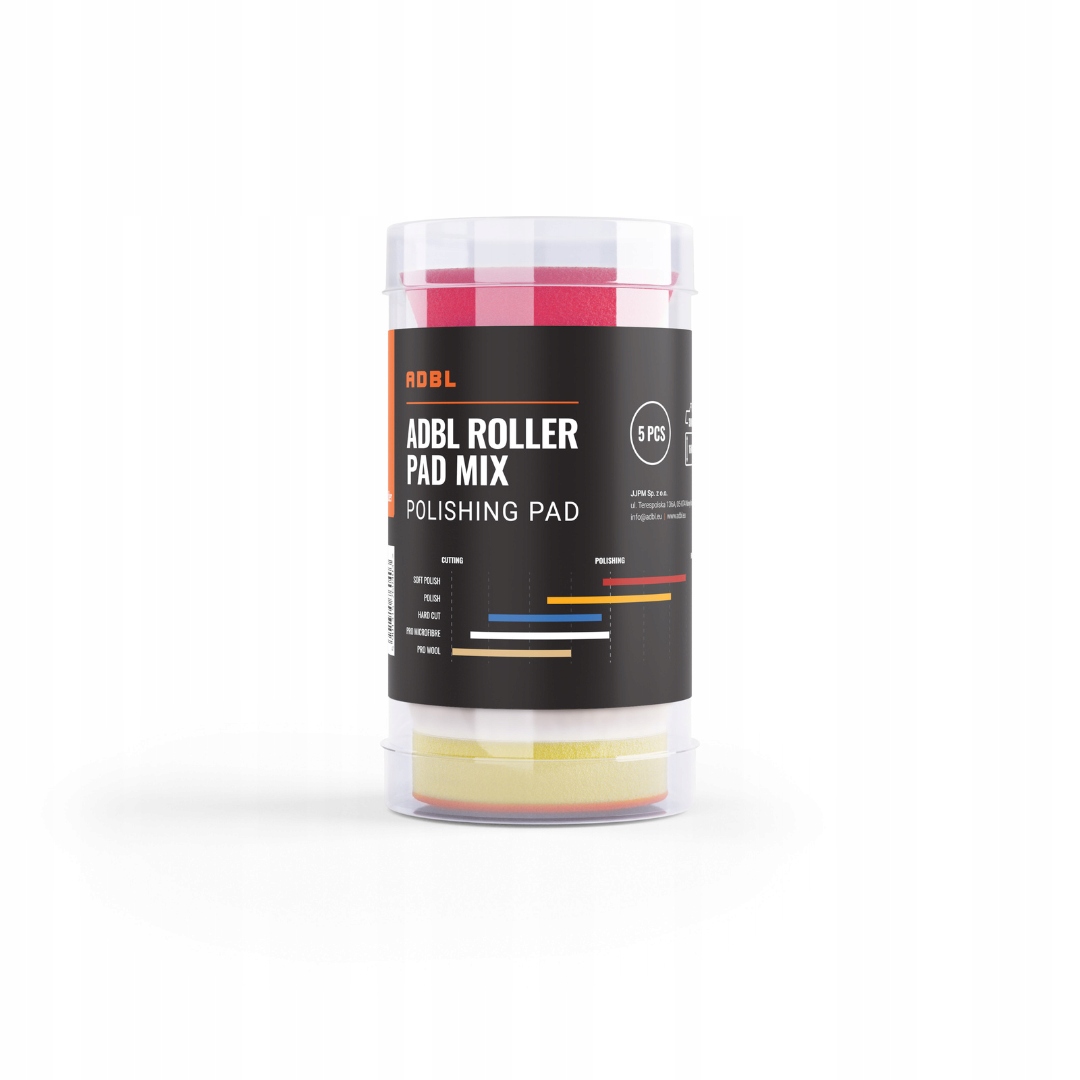 Adbl Roller Pro MIX 30mm Zestaw 5 padów do polerowania